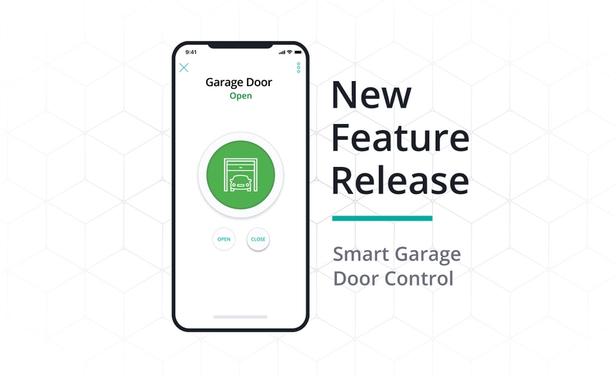 New feature release: smart garage door control