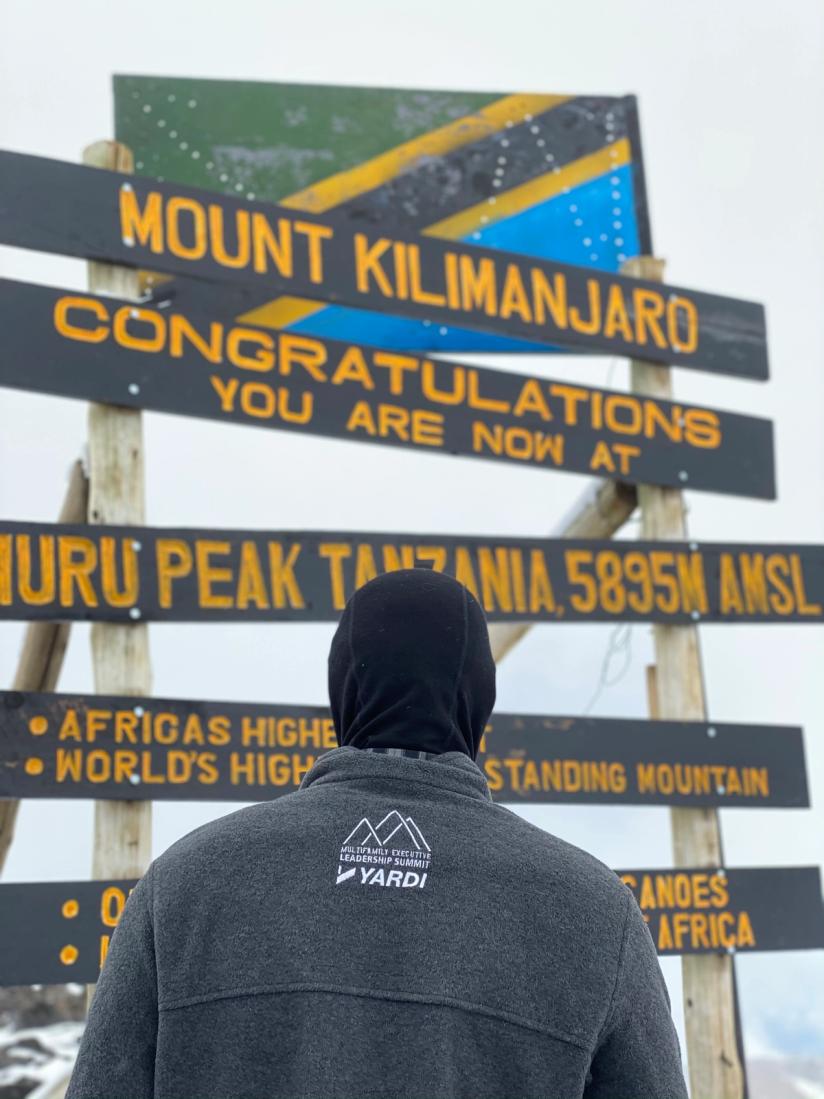 SmartRent Employee at Mount Kilimanjaro