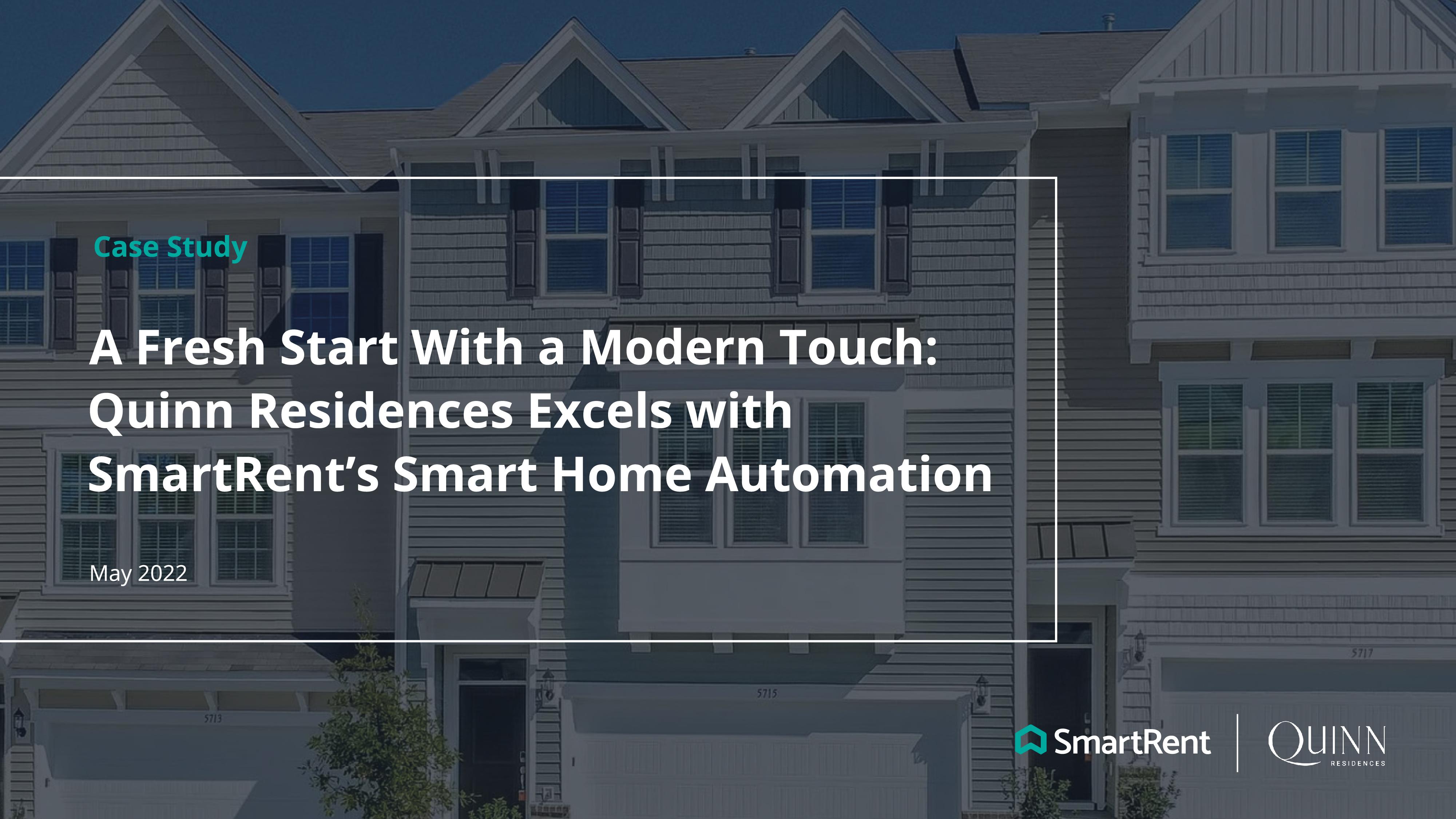 See how the SmartRent & Quinn Residences partnership improved operations, resident satisfaction, and protects assets in the new case study.