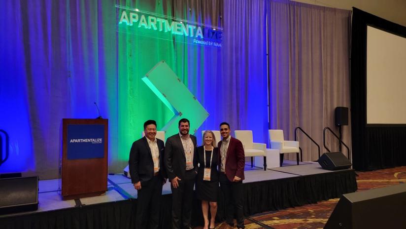 image of panel - Justin Choi, Kyle Johnson, Jennifer Carter and Jaime Conde