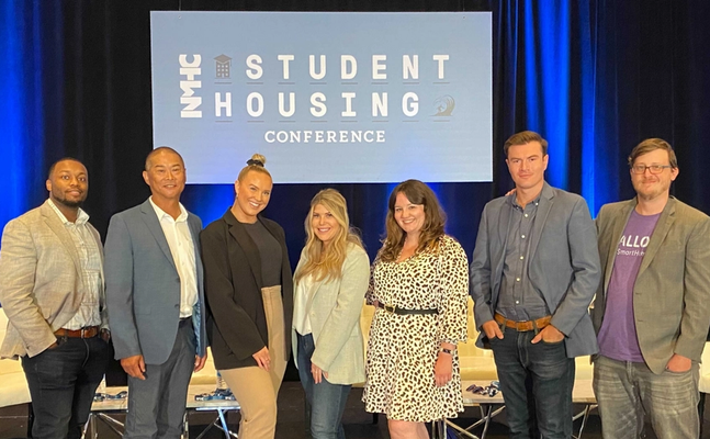 SmartRent's Student Housing team at NMHC Student Housing Conference 2021.