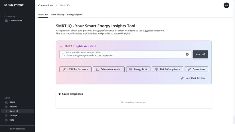 SmartRent's SMRT IQ AI tool gives energy insights powered by the devices in your units