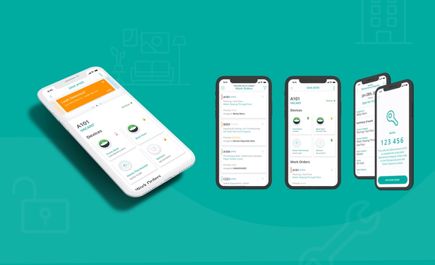 SmartRent's Community Manage mobile app screen