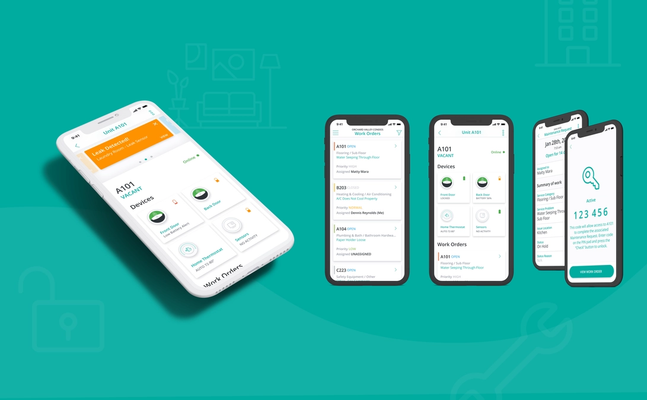 SmartRent's Community Manage mobile app screen