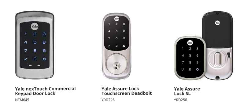 Our top three smart locks allow for keyless entry and remote access, offering property teams and residents the ultimate convenience.