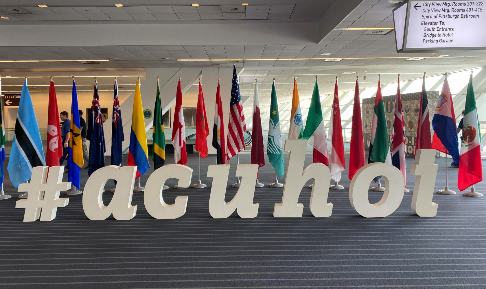 ACUHO-I welcomes attendees to Pittsburgh, PA for the annual student housing conference.