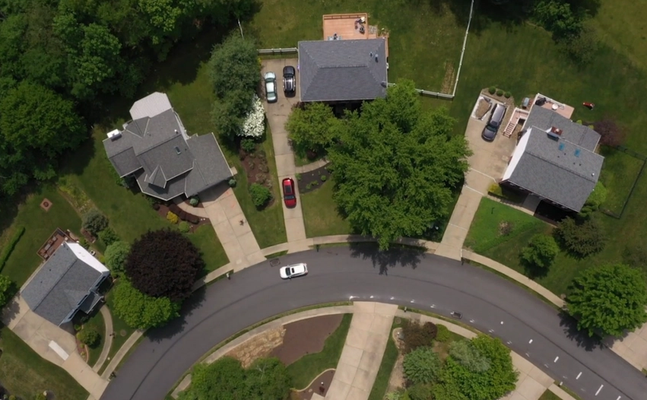 Neighborhood of Build to Rent homes.